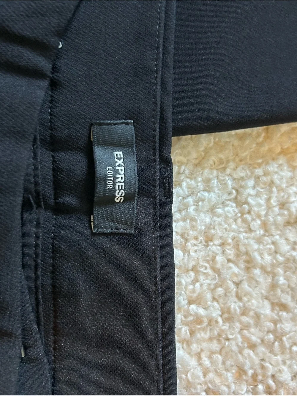 Express Black Women's Dress Pants - Straight Leg Tailored